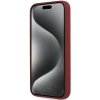BMW BMHMP15LSLBLRE iPhone 15 Pro 6.1 czerwony/red hardcase Silicone Big Logo MagSafe