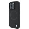 BMW BMHMP16L23RTPK iPhone 16 Pro 6.3czarny/black hardcase Sign Leather Half Textured And Circle MagSafe