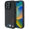 BMW BMHMP16X23PUDTK iPhone 16 Pro Max 6.9 czarny/black hardcase M Carbon Tricolor Line MagSafe