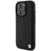 BMW BMHCP16XSLLBK iPhone 16 Pro Max 6.9 czarny/black hardcase Leather Hot Stamp