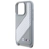 BMW BMHCP16L23PSCCG iPhone 16 Pro 6.3   szary/grey hardcase M Edition Carbon Stripe & Strap