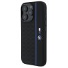 BMW BMHMP16X23SHEB iPhone 16 Pro Max 6.9 czarny/black hardcase Silicone Hexagon Blue Line MagSafe