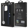 BMW BMHMP16X23SHEB iPhone 16 Pro Max 6.9 czarny/black hardcase Silicone Hexagon Blue Line MagSafe
