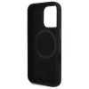 BMW BMHMP16L23SCUK iPhone 16 Pro 6.3    czarny/black hardcase Silicone Cut Tricolor Lines MagSafe