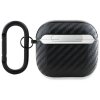 BMW BMA4WMPUCA2 AirPods 4 cover czarny/black Carbon Double Metal Logo