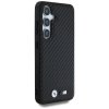 Etui BMW Leather Carbon MagSafe do       Samsung Galaxy S25 czarny
