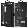 Etui BMW Leather Carbon MagSafe do       Samsung Galaxy S25 czarny