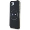 Etui BMW IML Metal White Circle MagSafe  do iPhone 16e czarny