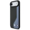 Etui BMW M Carbon Logo MagSafe do iPhone Air niebieski