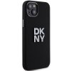 DKNY DKHCP15MSMCBSK iPhone 15 Plus / 14Plus 6.7 czarny/black hardcase Liquid Silicone Metal Logo