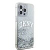 DKNY DKHCP15XLBNAET iPhone 15 Pro Max 6.7 biały/white hardcase Liquid Glitter Big Logo