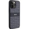 DKNY DKHCP14XPRTHSLK iPhone 14 Pro Max6.7 czarny/black hardcase Leather Mono Stripe & Metal Logo