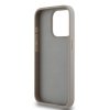 DKNY DKHCP15XPRTHSLE iPhone 15 Pro Max6.7 beżowy/beige hardcase Leather Mono Stripe & Metal Logo