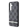 DKNY DKHCS24SPCPTSSK S24 S921czarny/black hardcase Leather Checkered Mono Pattern & Printed Stripes