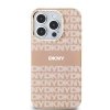 DKNY DKHMP15XHRHSEP iPhone 15 Pro Max6.7 różowy/pink hardcase IML Mono & Stripe MagSafe