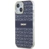 DKNY DKHMP15SHRHSEB iPhone 15 / 14 / 136.1 niebieski/blue hardcase IML Mono & Stripe MagSafe