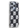DKNY DKHCP15XHDLCEK iPhone 15 Pro Max6.7 czarny/black hardcase IML Checkered Mono Pattern