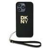 DKNY DKHCP14XPBSWSK iPhone 14 Pro Max6.7 czarny/black hardcase Wrist Strap Stock Logo