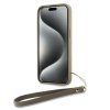 DKNY DKHCP15XPBSWSE iPhone 15 Pro Max6.7 beżowy/beige hardcase Wrist Strap Stock Logo