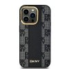 DKNY DKHMP14XPCPVSLK iPhone 14 Pro Max6.7 czarny/black hardcase Leather Checkered Mono Pattern MagSafe