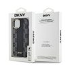 DKNY DKHMP15MPCPVSLK iPhone 15 Plus /14 Plus 6.7 czarny/black hardcase Leather Checkered Mono Pattern MagSafe