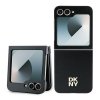 DKNY DKHCZF6PSMCSLK Z Flip6 F741czarny/black lether Matal Stack Logo