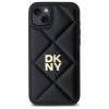 DKNY DKHCP15MPQDSLK iPhone 15 Plus 6.7  czarny/black Quilted Stack Logo