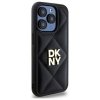 DKNY DKHCP15XPQDSLK iPhone 15 Pro Max    6.7 czarny/black Quilted Stack Logo