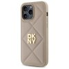 DKNY DKHCP14XPQDSLE iPhone 14 Pro Max    6.7 beżowy/beige Quilted Stack Logo