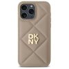 DKNY DKHCP14XPQDSLE iPhone 14 Pro Max    6.7 beżowy/beige Quilted Stack Logo