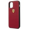 Ferrari FESPEHCP12SRE iPhone 12 mini  5,4 czerwony/red hardcase On Track Perforated