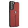 Ferrari FEOSIHCS21MRE S21+ G996 czerwony/red hardcase Off Track Leather Nylon Stripe