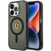 Ferrari FEHMP14XURKK iPhone 14 Pro Max 6.7 czarny/black hardcase Translucent Magsafe