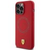 Ferrari FEHMP15XSBAR iPhone 15 Pro Max 6.7 czerwony/red hardcase Silicone Printed Ring MagSafe