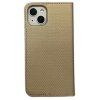 Etui Smart Magnet book iPhone 14 Plus / 15 Plus 6.7 złoty/gold