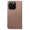 Etui Smart Magnet book Samsung M55różowo złoty/rose gold