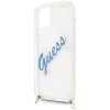 Guess GUHCP12LCRTVSBL iPhone 12 Pro Max 6,7 niebieski/blue hardcase Script Vintage