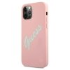 Guess GUHCP12MLSVSPG iPhone 12/12 Pro6,1 różowo zielony/green pink hardcase Silicone Vintage