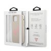 Guess GUHCP12MLSVSGP iPhone 12/12 Pro 6,1 szaro różowy/grey pink hardcase Silicone Vintage