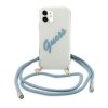 Guess GUHCP12SCRTVSBL iPhone 12 mini 5,4 niebieski/blue hardcase Script Vintage