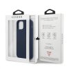 Guess GUHCP12LLSVSBL iPhone 12 Pro Max6,7 niebieski/blue hardcase Script Vintage