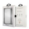 Guess GUHCP12LKC4GSSI iPhone 12 Pro Max 6,7 Transparent hardcase 4G Silver Chain