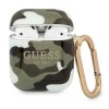 Guess GUA2UCAMA AirPods 1/2 coverzielony/khaki Camo Collection