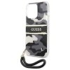Guess GUHCP13XKCABBK iPhone 13 Pro Max6,7 czarny/black hardcase Camo Strap Collection