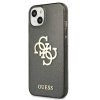 Guess GUHCP13SPCUGL4GBK iPhone 13 mini5,4 czarny/black hard case Glitter 4G Big Logo