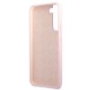 Guess GUHCS22MLSLMGLA S22+ S906lawenda/lavender hardcase Silicone Script Metal Logo