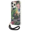 Guess GUHCP13LHFLSB iPhone 13 Pro / 13 6,1 niebieski/blue hardcase Flower Strap