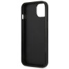 Guess GUHCP13SPSATLG iPhone 13 mini 5,4 srebrny/silver hardcase SaffianoTriangle Logo