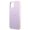 Guess GUHCP13SPSASBPU iPhone 13 mini5,4 fioletowy/purple Saffiano Hot Stamp & Metal Logo