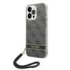 Guess GUOHCP14XH4STK iPhone 14 Pro Max 6,7 czarny/black hardcase 4G Print Strap